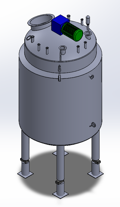 Ribbon Blender Mixer